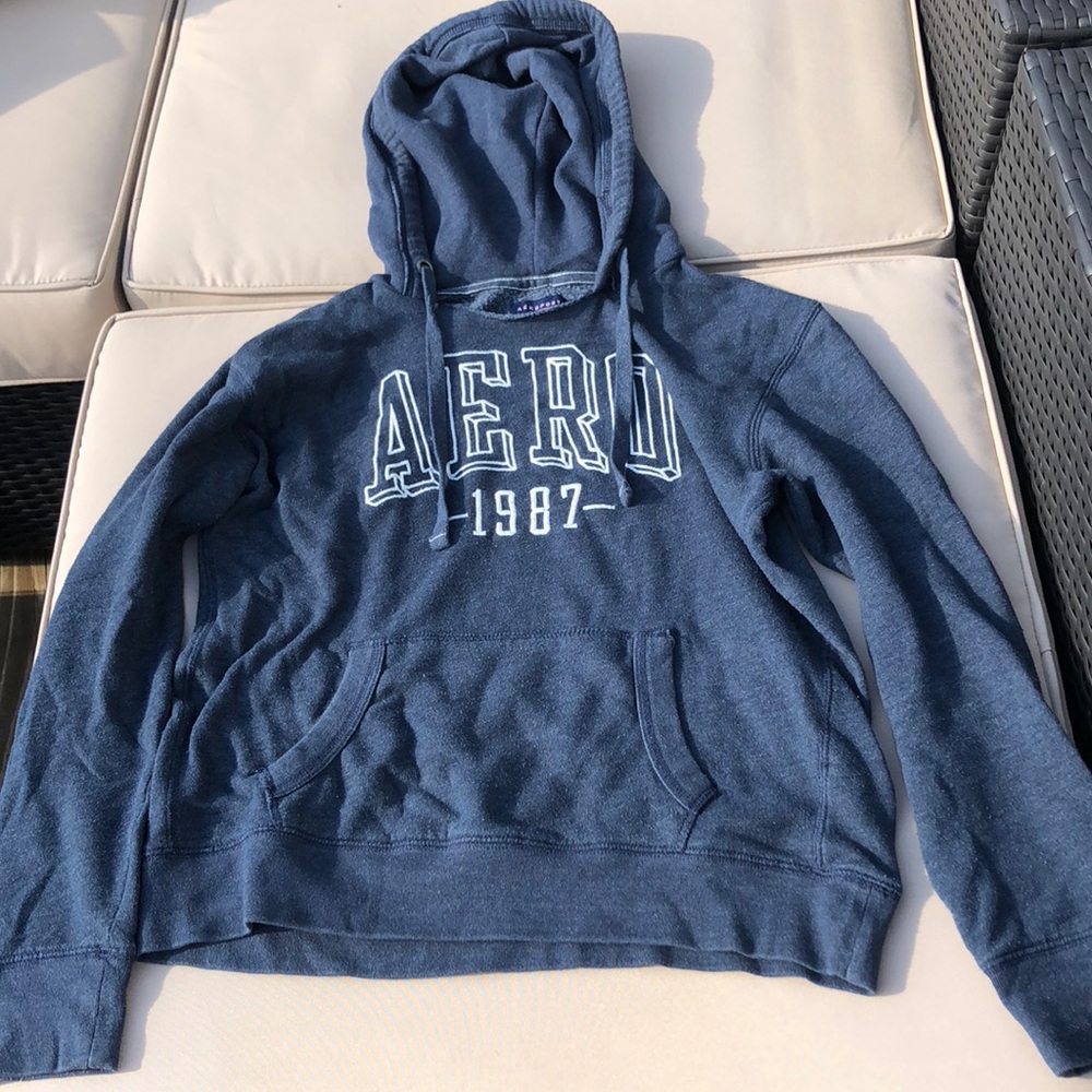 Aeropostale Blue Sweatshirt Size M